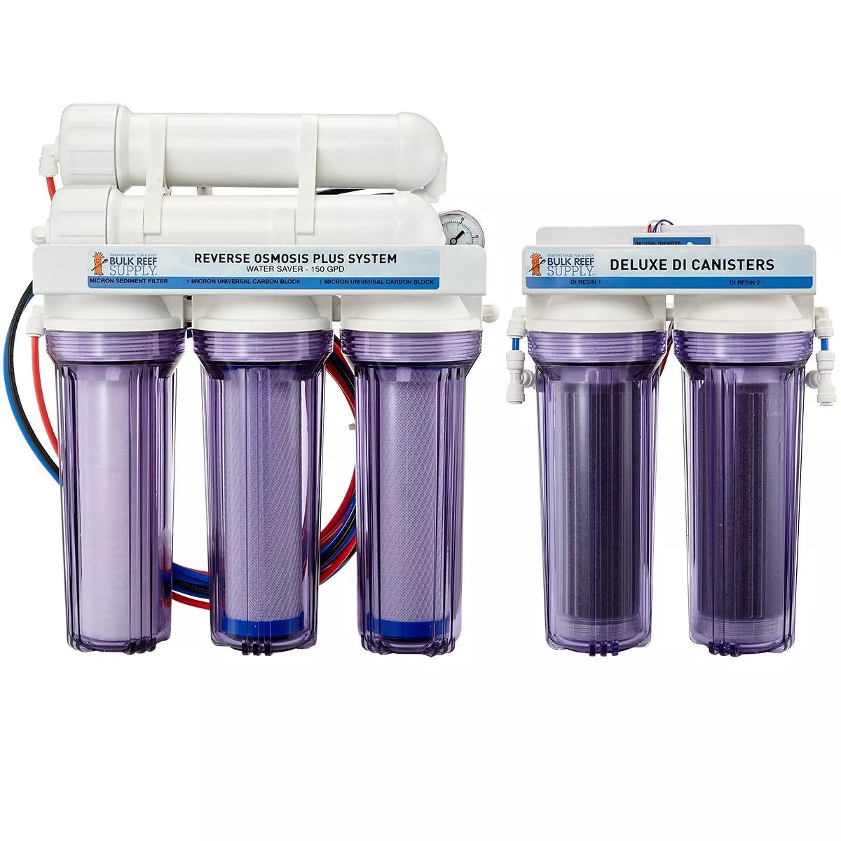 BRS 6 Stage Deluxe Plus Water Saver RO/DI System (CHOOSE YOUR SIZE)