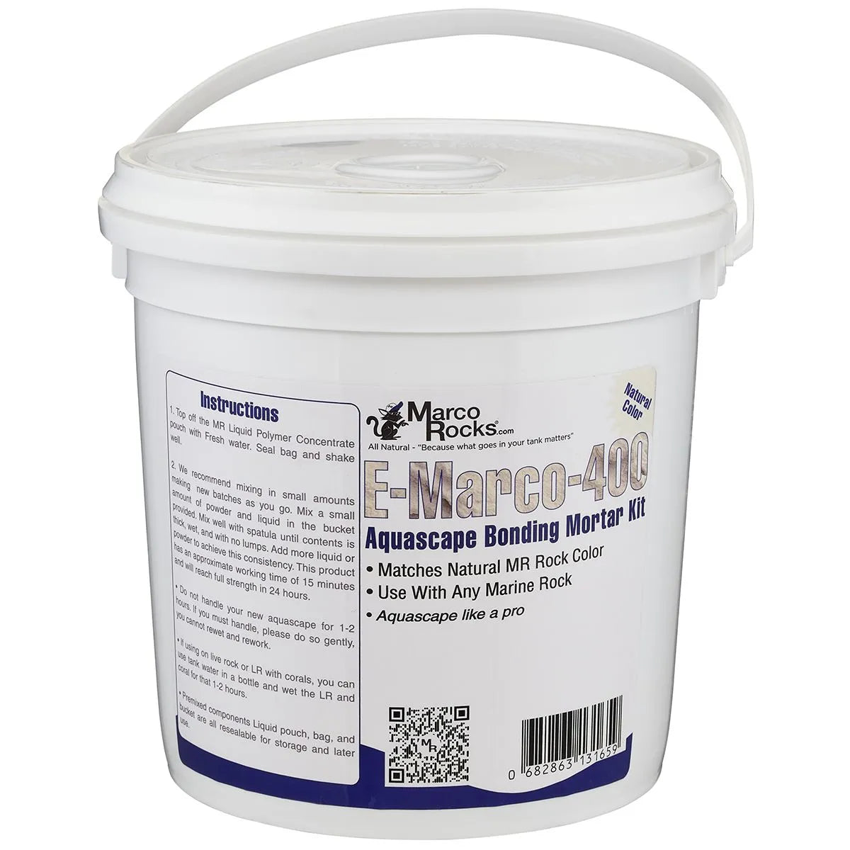 E-Marco-400 Aquascaping Mortar Complete Kit (CHOOSE YOUR COLOR)
