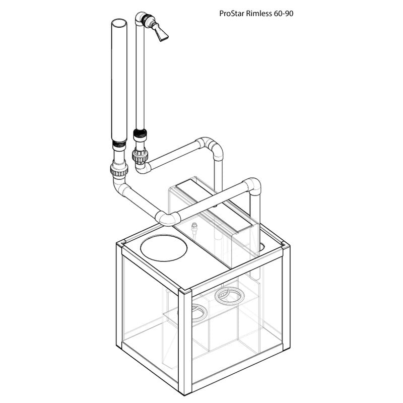 ProStar Rimless V2 90 Aquarium